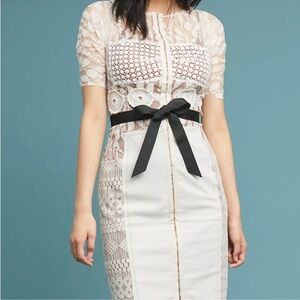 Anthropologie Beguile by Byron Lars Carissima Lace Dress (Size 6)